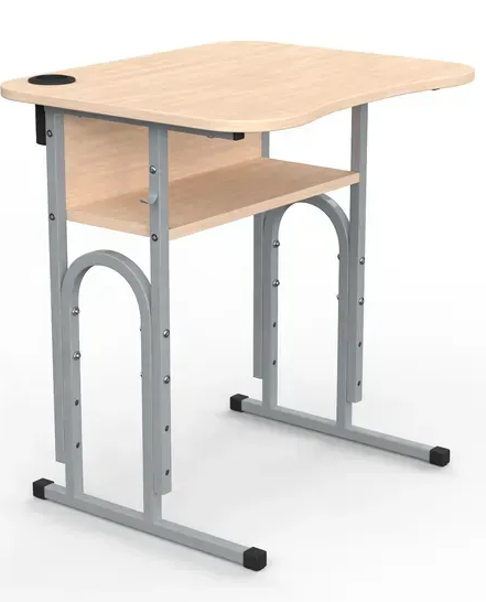 Стіл учнівський 05 №4-7/600х500 без полиці МФ Вересень